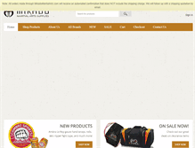 Tablet Screenshot of mikadomartialarts.com